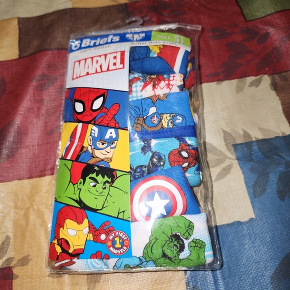 Avengers Toddler Boys' Marvel Hero Underwear - Picture 7 of 8